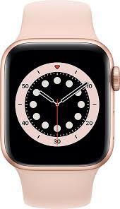 The future of health is on your wrist. Apple Watch Series 6 44mm In Gold Aluminum Pink Sand Sport 330 Off At T
