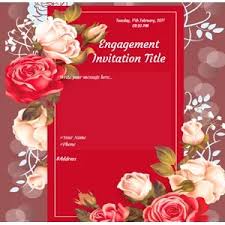 Our premium invitation experience is. Free Engagement Invitation Card Maker Online Invitations