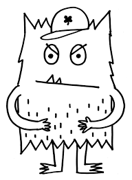 Tekening de zoete zusjes kleurplaat. Het Kleurenmonster Kleurplaten Op Superkleurplaten Nl