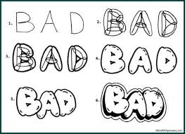 How To Draw Bubble Letters Step By Step Graffiti Art Lessons Free Tutorials Learn To Draw Graffiti Graffiti Drawing Graffiti Lettering Bubble Drawing