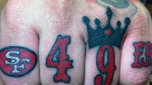 Arm tattoos work nicely with some of the coolest tattoo ideas. Awesome San Francisco 49ers Tattoos