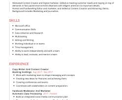 Jul 26, 2021 · in contrast to a web designer resume summary which focuses on your professional experience and achievements. Content Creator Resume Example Resume Sample 2020 Resumekraft