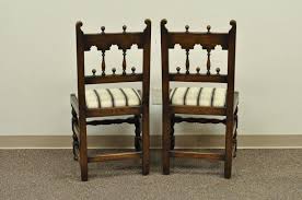 With solid oak dining room furniture, you can give the space a unique, cozy look. Set Of Eight Solid Carved Oak 1930s Jacobean Or Gothic Style Dining Room Chairs At 1stdibs