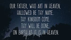 For thine is the kingdom, and the power, and the glory, forever and ever. Jesus Teaches The Lord S Prayer As A Model