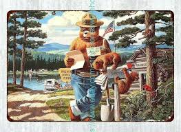 In great overall shape, this toy jeep measures approximately 9 this 18 x 24 inch smokey the bear sign is hard to find. Lodge Decor Smokey Bear Only You Can Prevent Forest Fires Metal Tin Sign Plaques Signs Aliexpress