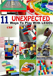 11 Unexpected Ways To Play With Legos Lego Challenge Lego Activities Lego For Kids