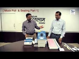 Election 2019 Connecting Evm Vvpat Moke Poll And Sealing Youtube