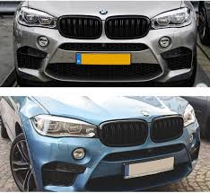 Not available for vehicles equipped with night vision (s6uka). Buy Sna F15 Grill For Bmw X5 F15 X6 F16 X5m X6m 2014 2019 Abs Gloss Black Kidney Grill Double Slats 2 Pc Set Online In Kazakhstan B07tv1pknv