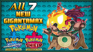Check spelling or type a new query. Top 10 New Gigantamax Forms For Starter Pokemon In The Pokemon Sword And Shield Expansion Youtube