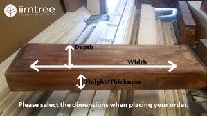 Maybe you would like to learn more about one of these? Wood Floating Shelves 12 Inches Deep Rustic Shelf Etsy