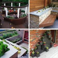 Because minimum deck railing height requirements can vary by state, it's important to check all local municipal building codes before beginning your project. 32 Ingenious Diy Built In Planters For Small Space Gardens Diy Crafts