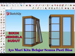 Detail jendela gambar kerja autocad filetype dwg. Cara Bikin Jendela Sudut Youtube