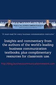 Bovee Thill S Business Communication Blog In 2020 Business Communication Textbook Communication