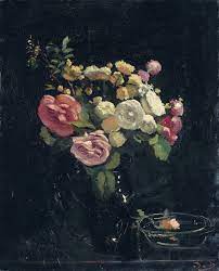 Tons of awesome black background to download for free. Roses On A Black Background Musee De L Orangerie