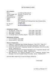 5 contoh cv riwayat hidup yang disukai hrd notepam 10 Langkah Cara Membuat Daftar Riwayat Hidup Untuk Pemula Teknologiterbaru Id