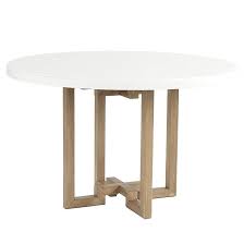 The most common 48 inch dining table material is cotton. Metz 48 Inch Round Dining Table Top Table Bases White Round Tables 48 Round Dining Table Table