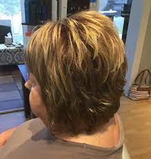 It should also be noted that the term squared is also used in men's short layer cuts to indicate a blunted cut at the neckline perimeter. Short Square Layered Shape Haircut Tutorial Video By Julie Anders Mhd