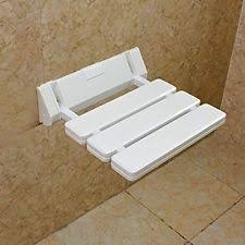 Wall Mounted Drop Leaf Stool Foldable Shower Seating Chair Folding Bath Seat Handicap Shower Chair Shower Seat Shower Chair