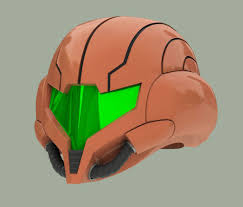 Wearable Samus Aran Helmet Metroid Prime 3 By Jtm Metroid Metroid Prime Samus Aran
