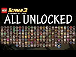 Below is a list of every character in the game (in the order they appear on the character selection screen), how to unlock . Lego Batman Beyond Gotham Character Codes 11 2021