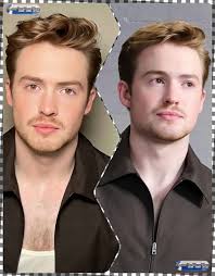 Kit Connor, yesterday. I think he should continue keeping the beard.🫦😍