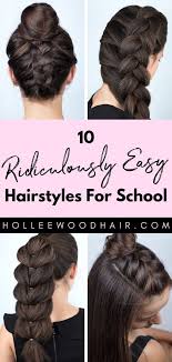 Do You Want The Perfect New Back To School Hairstyle Whether You Re Looking Fo Hairstyles Easy Hairstyles Hairstyles For School Easy Hairstyles For School