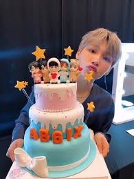 Ab6ix Members On Twitter In 2020 Drop Cake Cake Birthday Cake