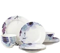 Oh, what fun it is to feast! American Atelier Christmas Twig 20 Piece Dinnerware Set Qvc Com
