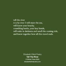 A stanza from “Tell the River”. #poetrycommunity #estuary #travel ...