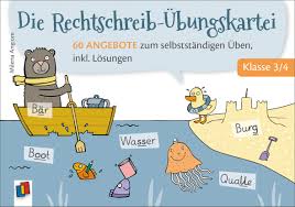 Ohne sie ergibt weder ein gespräch, noch ein text sinn. Die Rechtschreib Ubungskartei Klasse 3 4