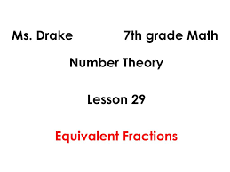 • terms to know, adding integers, subtracting integers • a mix of operations with addition/subtraction • word problems • most 500 point questions require the students to analyze a problem that has already been worked. Ppt Ms Drake 7th Grade Math Powerpoint Presentation Free Download Id 5900972