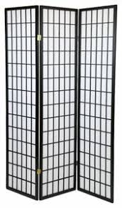 Rice terraces of the philippine cordilleras. 3 Panel Shoji Screem Room Divider Privacy Wall With Rice Paper Screen Black 29741920118 Ebay