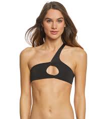Indah Sade Asymmetrical Bikini Top