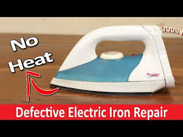 Black And Decker Digital Advantage Iron Won T Turn On Electric Iron Not Heating Up Fix How To Repair A Dry Iron Electronics Basics 1 Heater Youtube
