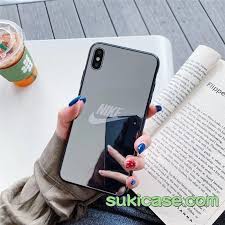 ナイキ iphoneケース ミラータイプ アディダス iphonexs ケース 鏡 ペア iphone xs max nike おしゃれ スポーツブランド ナイキ iphoneケース iphoneケース ケース