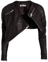 Irregular Leather Jacket Fifth Avenue Shoe Repair Laederjakke Jakker Mode Ideer