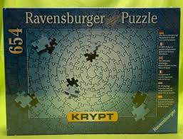 Ever completed a puzzle and thought to yourself, y'know, this didn't really challenge me at all? Buy Ravensburger Krypt Silver 654 Piece Blank Jigsaw Puzzle Challenge Sealed Online In Kuwait 202947530003