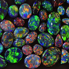 Australian Blackopals Opal Is A Hydrated Amorphous Form Of Silica Because Of Its Amorphous Character It Is Classed As A Gem Show Australian Opal Gems
