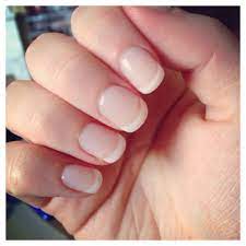 Gel Nails On Natural Nails No Tip Extension Gel Nails French Gel Nail Tips Natural Nails