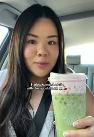 Matcha Cherry Cold Foam