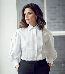Neve Campbell La Confidential 1 Jpg White Shirts Women Women White Blouse Pretty Blouses