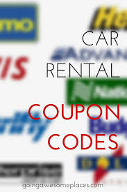 Car Rental Coupon Codes To Save You Lots Of Money When Travelling Car Rental Coupons Car Rental Coupon Codes Car Rental