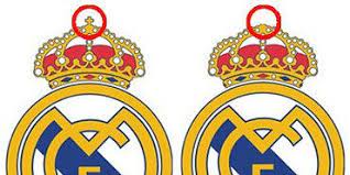 Das kreuz auf blauem grund wird umrahmt von den ehrentiteln: 15 Fakten Uber Real Madrid Wappen Real Madrid Club De Futbol