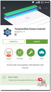Those who take notice of technical details may wonder what app is this.? Apa Fungsi Android System Webview