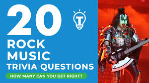 Challenge them to a trivia party! 20 Trivia Questions Rock Music Quiz Ep 41 Youtube