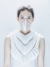 Amphibio Aquatic Couture By Jun Kamei Converts Seawater Into Breathable Oxygen Mask Design Fashion Mask Face
