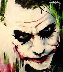 The Joker In Watercolor Joker Artwork Joker Painting Joker Art