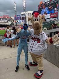 414 results for mascot atlanta. Blooper New Braves Mascot Makes Debut On Opening Day Douglasville Ga Patch