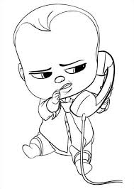 Coloring Page Boss Baby Boss Baby 19 Baby Coloring Pages Paw Patrol Coloring Pages Flag Coloring Pages