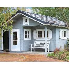 Chalet En Bois Alba 2 17m2 Budgets En 2020 Chalet Bois Maison Bois Chalet De Jardin